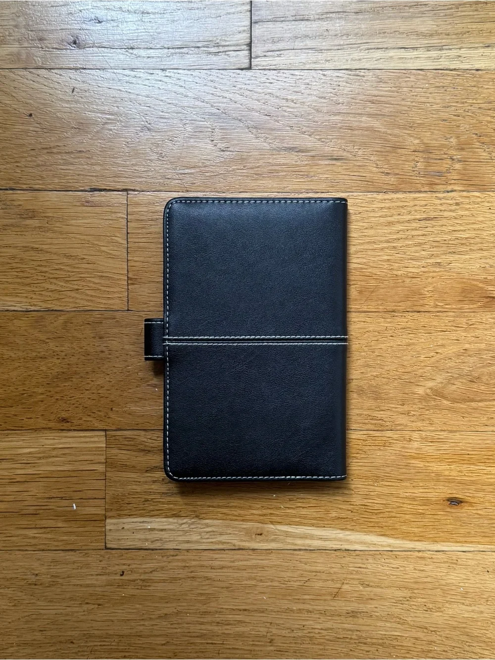 FedEx Kinko’s black faux leather cover business card holder